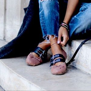 *black* Miu Miu ballet flats